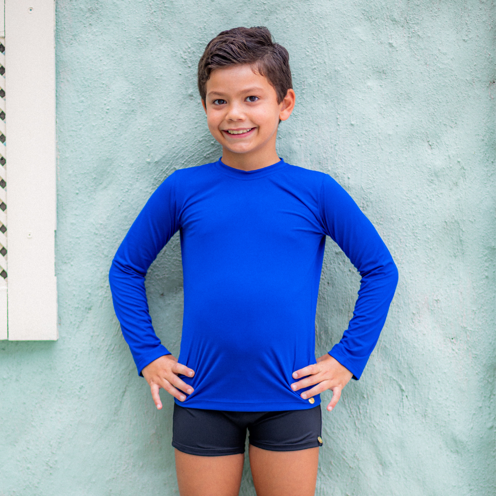 Camisa de Proteção UV Azul Bic ✅