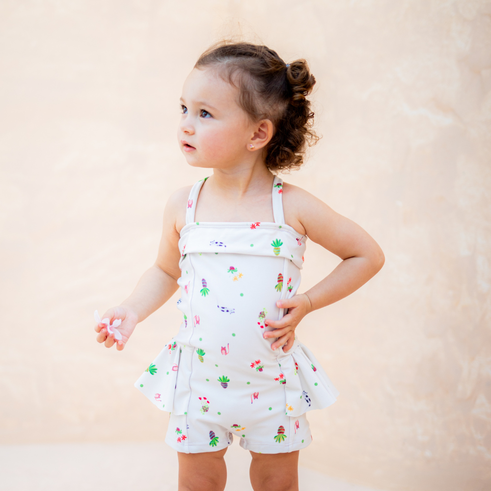 Maiô Retrô Gatinhos