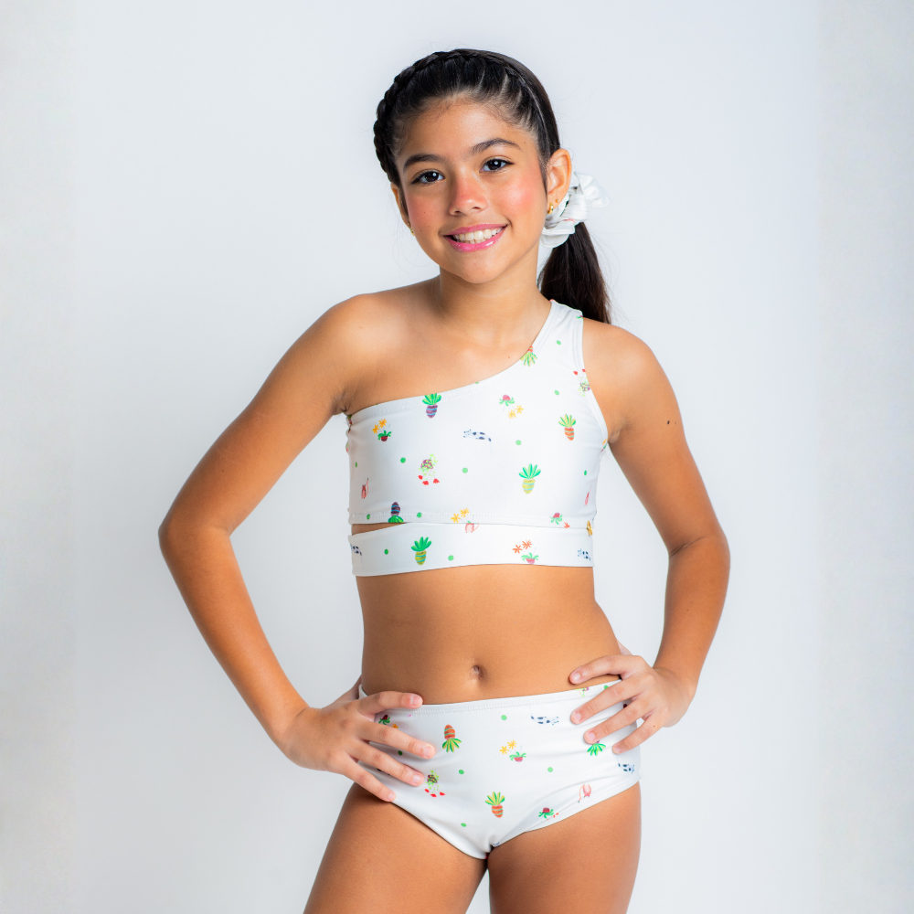 Biquíni Ombro Só Gatinhos