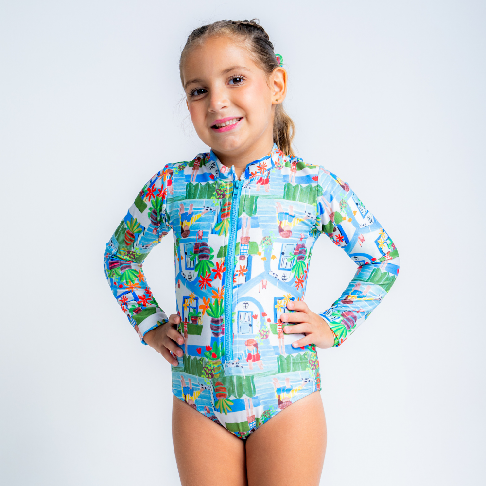 Maiô Zíper Quintal Iluminado